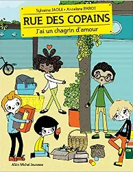 livre j'ai un chagrin d'amour: rue des copains - tome 4