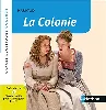 livre la colonie - marivaux - edition pédagogique collège - carrés classiques nathan
