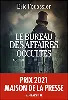 livre le bureau des affaires occultes - prix 2021 maison de la presse