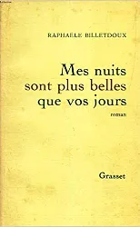 livre mes nuits sont plus belles que vos jours : roman