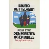 livre pour être des parents acceptables