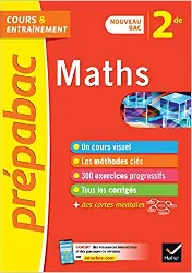 livre prépabac maths 2de: nouveau programme de seconde