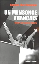 livre un mensonge français - retours sur la guerre d'algérie