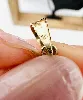petit pendentif or camée or 750 millième (18 ct) 1,23g