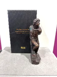 reproduction bronze editions atlas collectionsesclave rebelle par michel ange