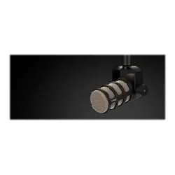 røde podmic - microphone - noir