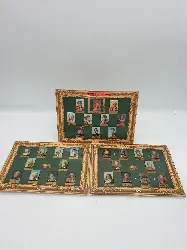 3 plaques de pin's napoleon et ses maréchaux editions atlas