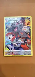 carte pokemon arcanin de hisui tg08/tg30 holo epée et bouclier