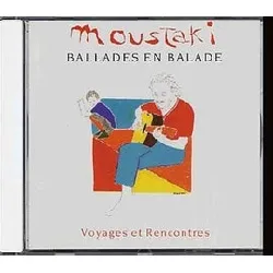 cd georges moustaki - ballades en balade - voyages et rencontres (1989)
