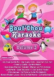 dvd bout'chou karaoké : volume 3 - comptines enfants