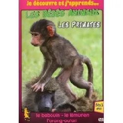 dvd je decouvre et j'apprends les bebes animaux - les primates -