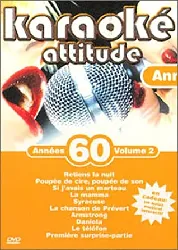 dvd karaoké attitude - années 60 - volume 2