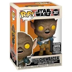 figurine funko! pop - star wars concept series n°387 - chewbacca (49372)