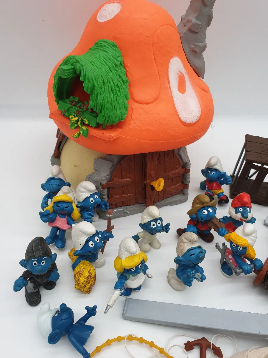 Les Schtroumpfs - Maison Magique Avec Clé, 1 Figurine Et Des Accessoires Modele Grand Schtroumpf