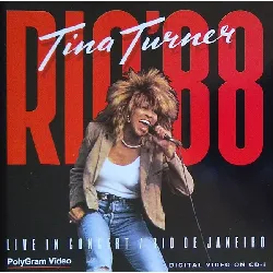 laser disc video tina turner rio'88