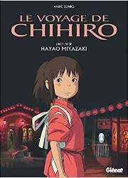 livre le voyage de chihiro - anime comics - studio ghibli