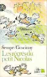 livre les récrés du petit nicolas