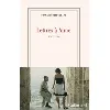 livre lettres à anne - 1962 - 1995