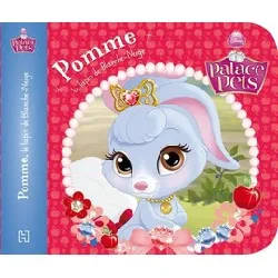 livre pomme - le lapin de blanche - neige