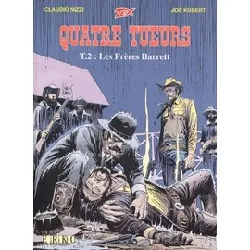 livre quatre tueurs tome 2 - les frères barrett