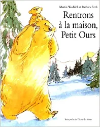 livre rentrons à la maison, petit ours