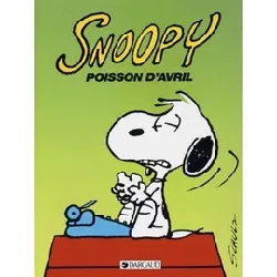 livre snoopy, poisson d'avril