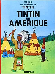 livre tintin en amérique