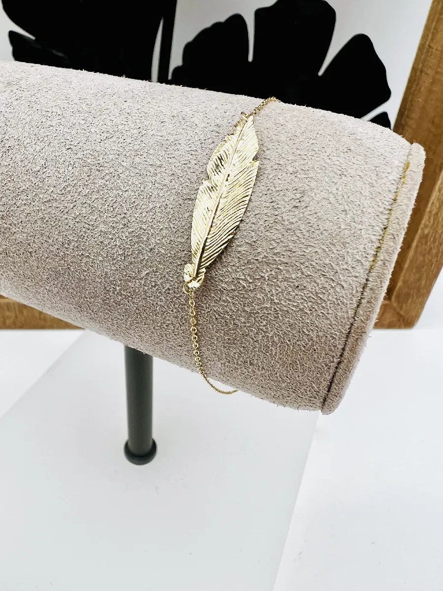 Bracelet En Or 375/1000ème (9 Carats) - Motif Rond Vidé - Poids 0,85g - Occasion
