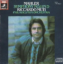 cd gustav mahler - symphony no. 1 in d (1984)