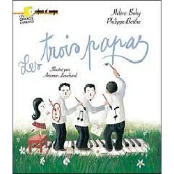 cd les trois papas (livre + cd)