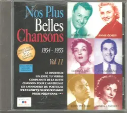 cd nos plus belles chansons 1954 - 1955 vol. 11 (2006)