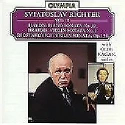 cd sviatoslav richter - piano sonata no. 39 / violin sonata no. 1 / violin sonata op. 134 (1996)