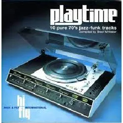 cd various - playtime - 10 pure 70's jazz - funk tracks (2000)