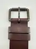 ceinture femme louis vuitton en cuir marron avec boucle ardillon taille 36