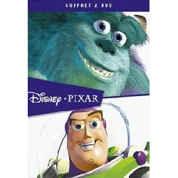 dvd coffret pixar - monstres & cie + toy story