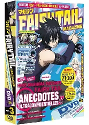 dvd fairy tail magazine - vol. 3 - édition limitée