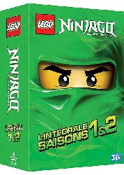 dvd lego ninjago, les maîtres du spinjitzu - l'intégrale saisons 1 & 2