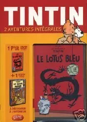 dvd tintin - les cigares du pharaon + le lotus bleu
