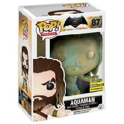 figurine funko! pop - batman vs superman - aquaman patiné - 87