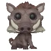 figurine funko! pop - disney - le roi lion (2019) - pumbaa - 9 cm - 550