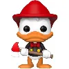 figurine funko! pop - la bande à picsou [disney] n°715 - donald duck (pompier) (43381)