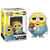 figurine funko! pop - minions ii - sleepy bob / pajama bob - 905