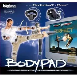jeu ps2 et ps1 accessoire console de jeu  bigben bodypad - simulateur de combat