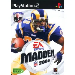 jeu ps2 madden nfl 2003 - import japon