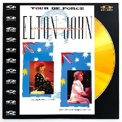 laser disc  elton john - live in australia