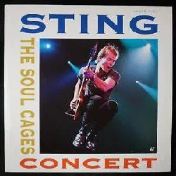 laser disc  sting - the soul cages concert (1991)
