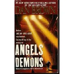 livre angels and demons <span class='format'> - poche</span>