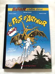 livre arthur le fantôme justicier - le fils d'arthir (edition du taupinambour)