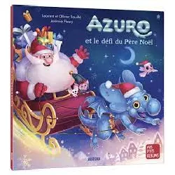 livre azuro et le défi du père noel