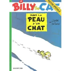 livre billy the cat tome 1 - dans la peau d'un chat
